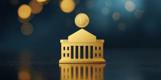 Imagem em formato de notícia sobre o interesse de instituições em ETFs de criptomoedas